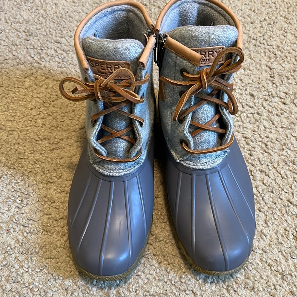 Sperry Saltwater Wool Embossed Duck Boot w/ Thinsulate